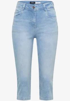 High Waist Slim Leg Jeans im Slim Fit