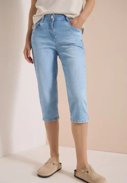 High Waist Slim Leg Jeans im Slim Fit