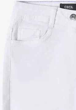 High Waist Slim Leg Jeans im Slim Fit