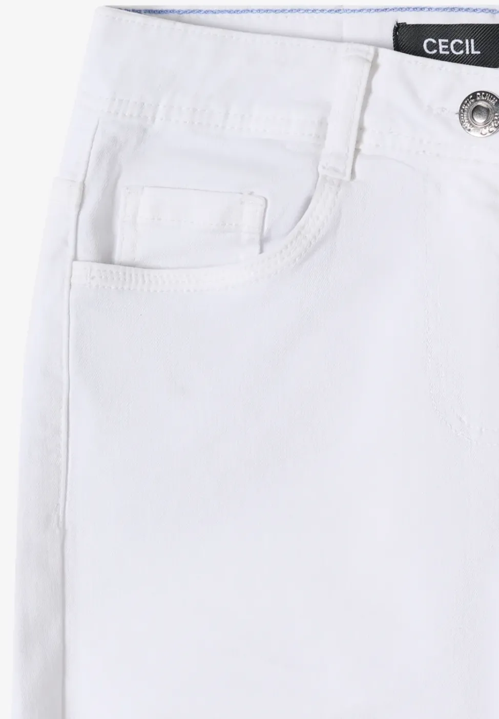 High Waist Slim Leg Jeans im Slim Fit