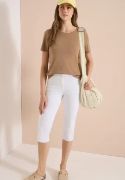 High Waist Slim Leg Jeans im Slim Fit