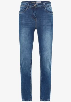 High Waist Slim Leg Jeans im Slim Fit