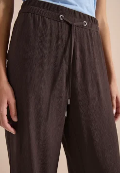 High Waist Straight Leg Hose im Loose Fit