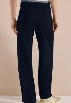 High Waist Straight Leg Hose im Loose Fit