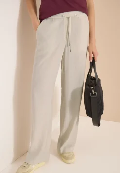 High Waist Straight Leg Hose im Loose Fit