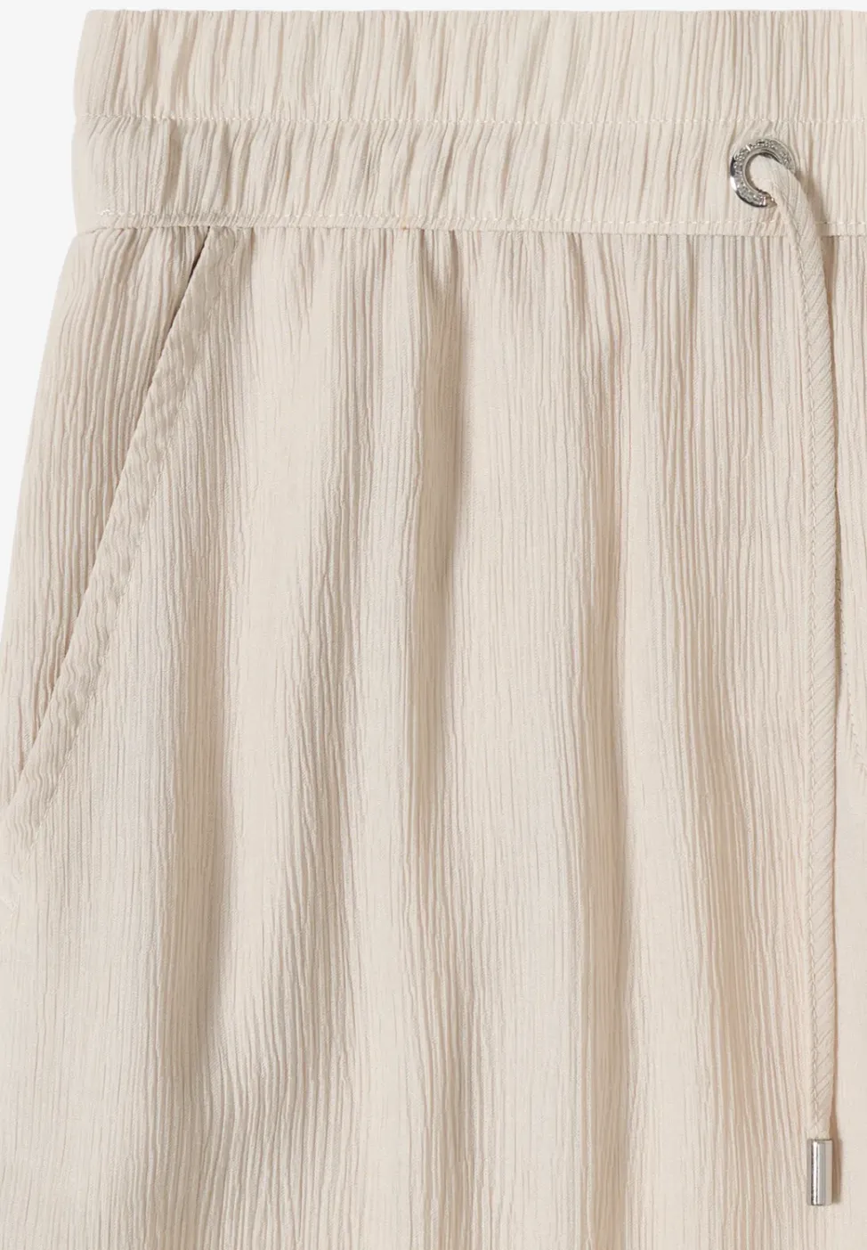 High Waist Straight Leg Hose im Loose Fit