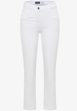 High Waist Straight Leg Jeans im Slim Fit