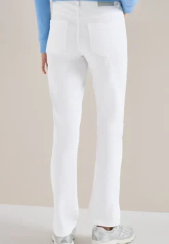 High Waist Straight Leg Jeans im Slim Fit