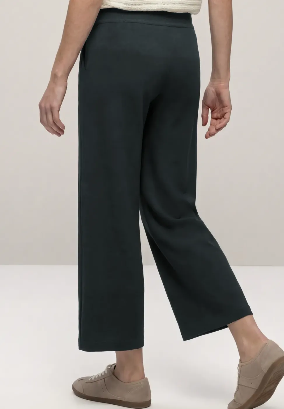 High Waist Wide Leg Hose im Loose Fit