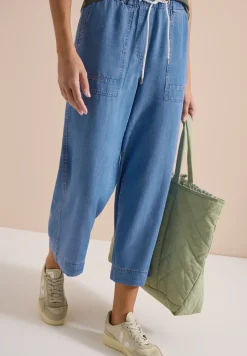 High Waist Wide Leg Hose im Loose Fit