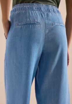 High Waist Wide Leg Hose im Loose Fit