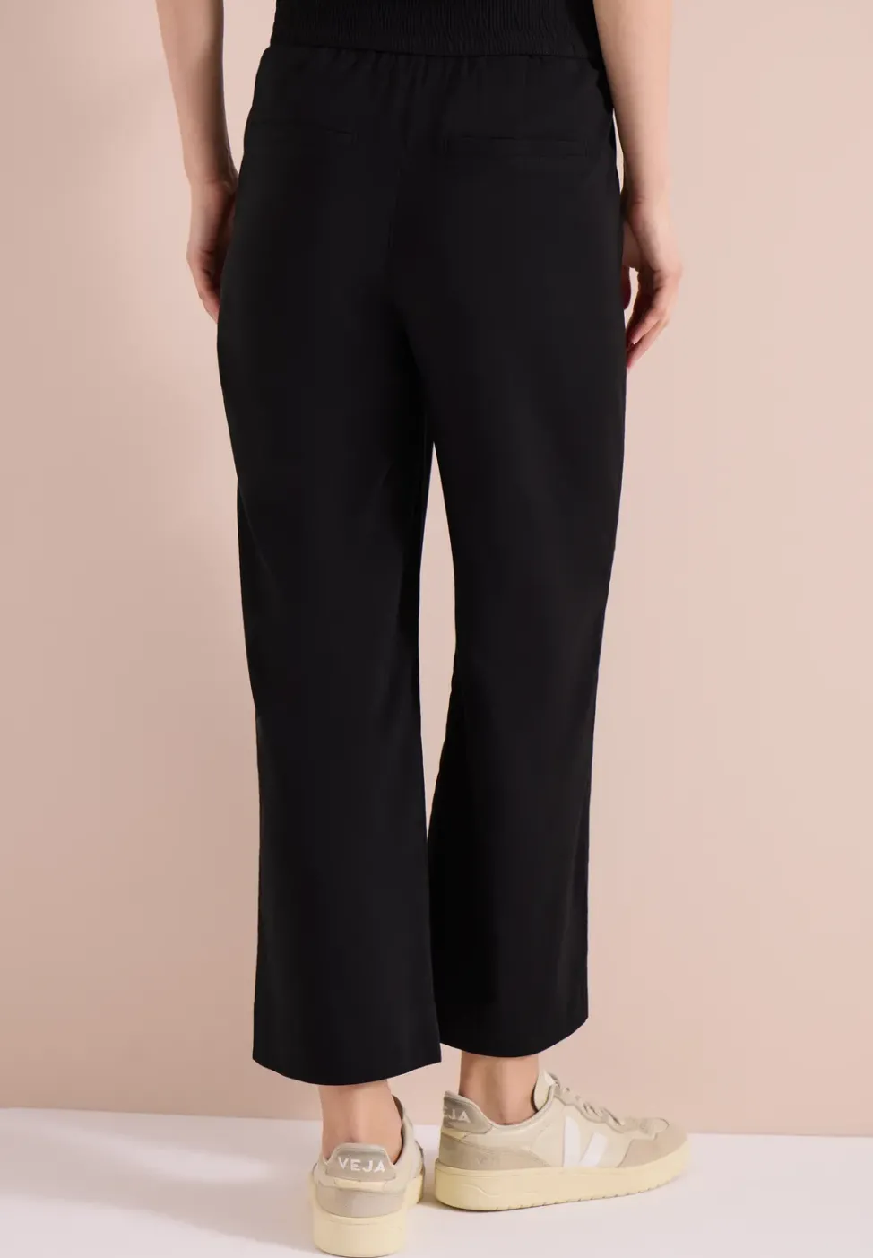 High Waist Wide Leg Hose im Loose Fit