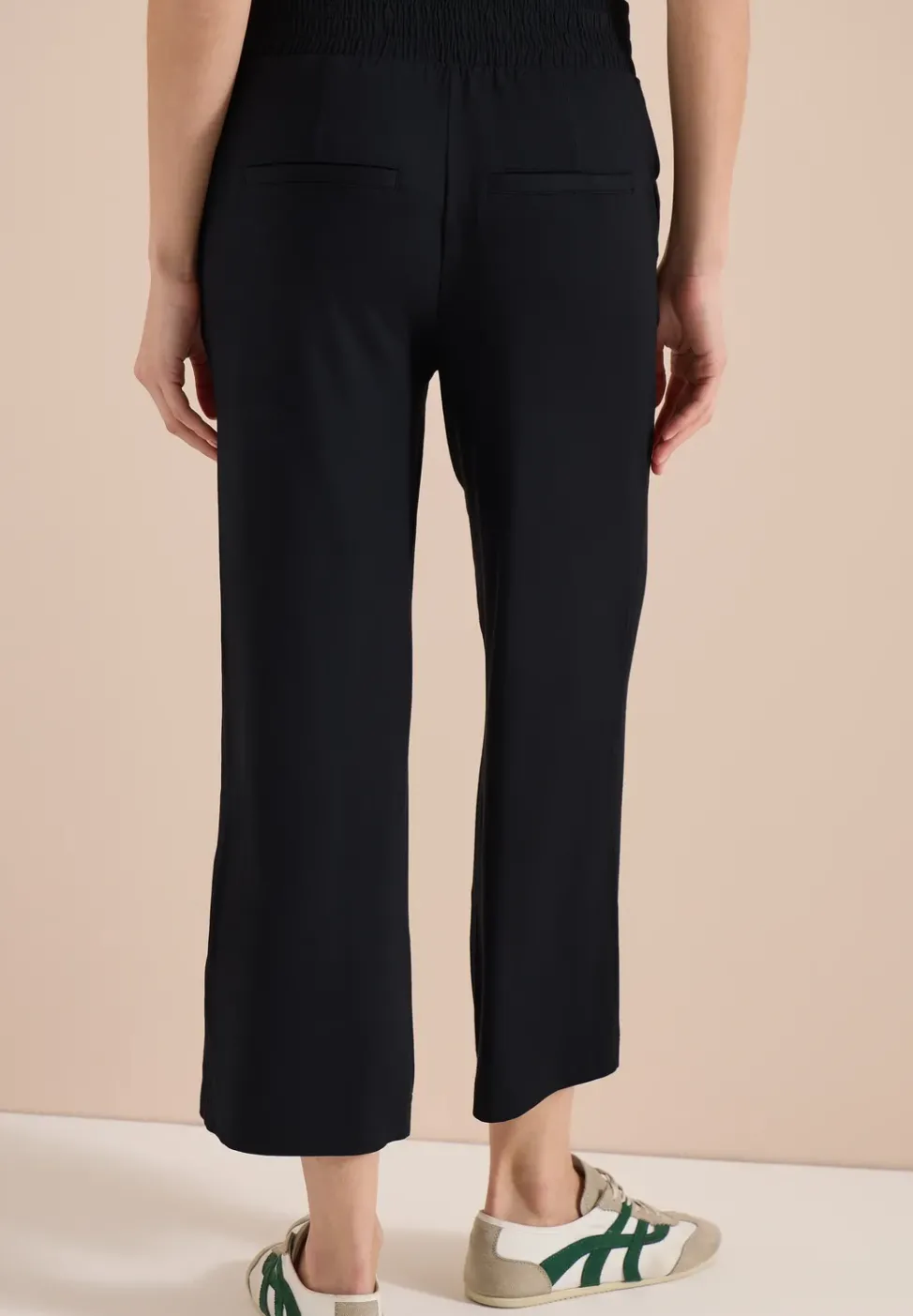 High Waist Wide Leg Hose im Loose Fit