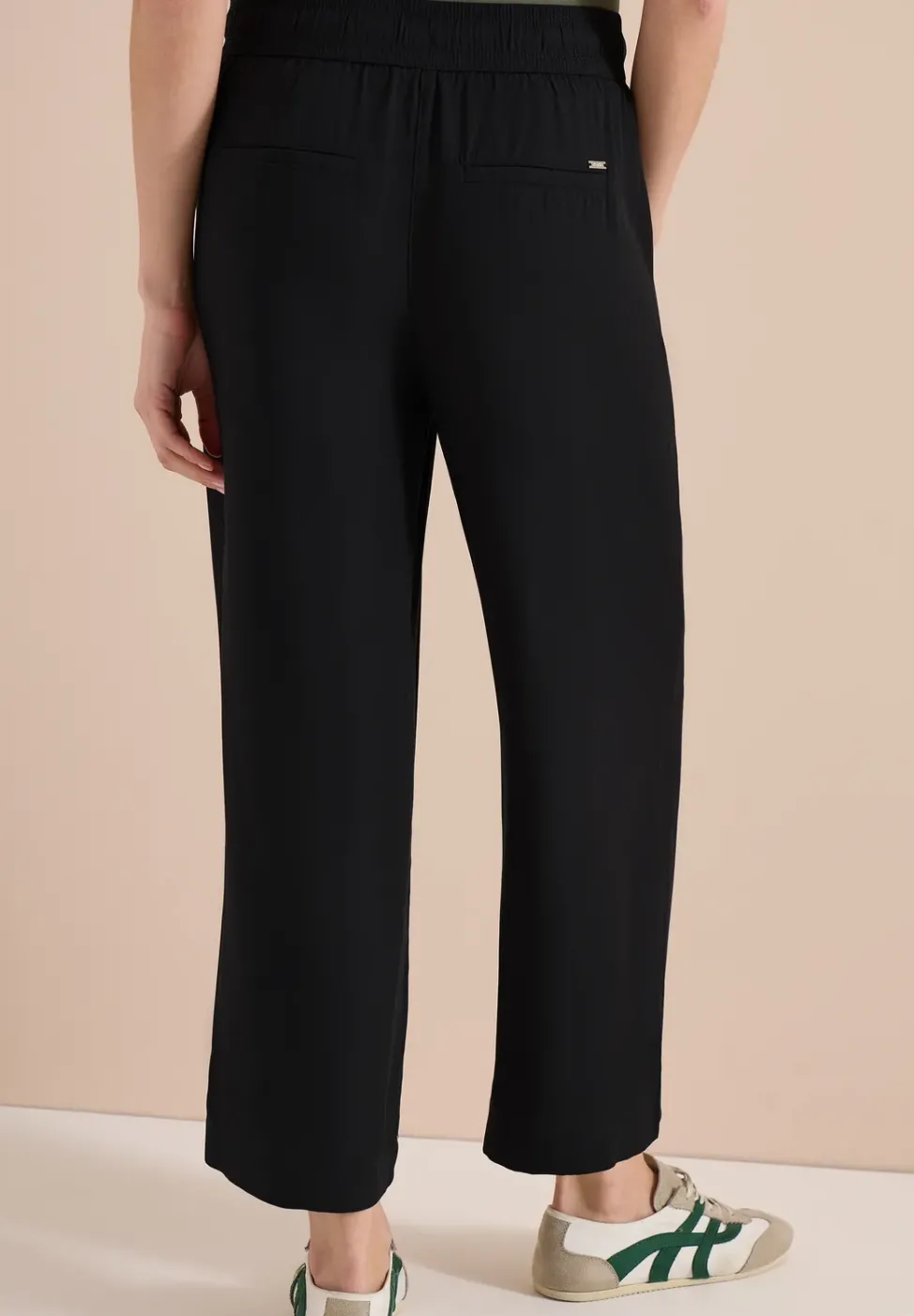 High Waist Wide Leg Hose im Loose Fit