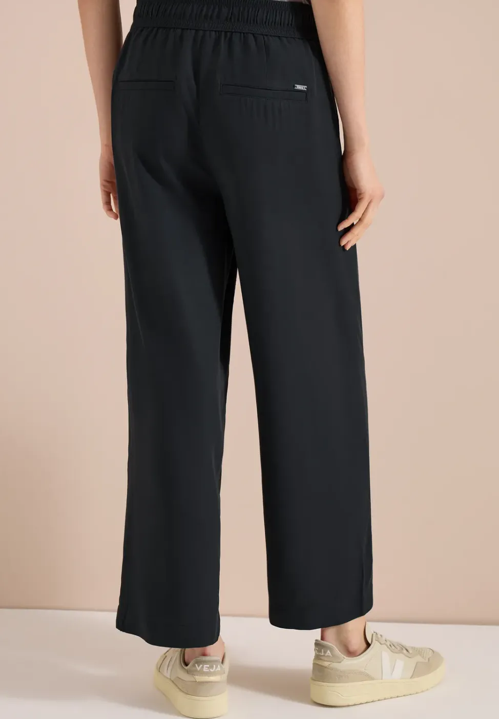 High Waist Wide Leg Hose im Loose Fit
