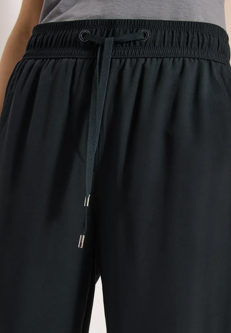High Waist Wide Leg Hose im Loose Fit