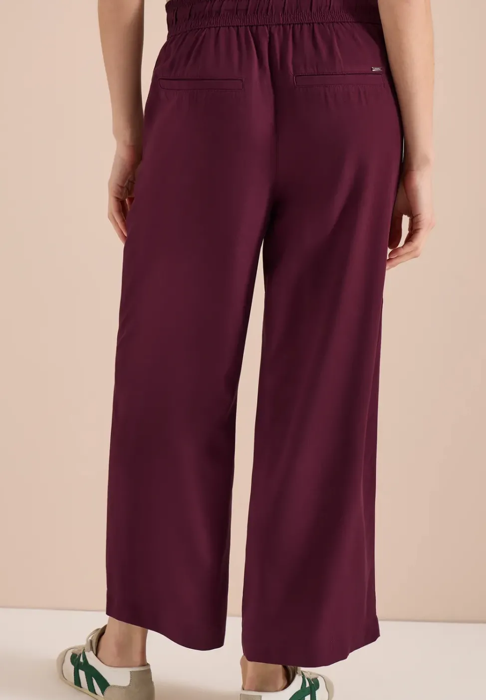 High Waist Wide Leg Hose im Loose Fit