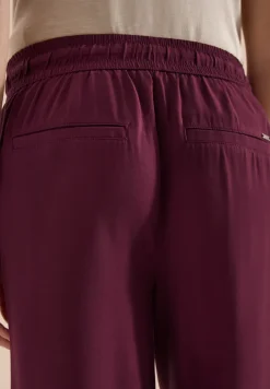 High Waist Wide Leg Hose im Loose Fit