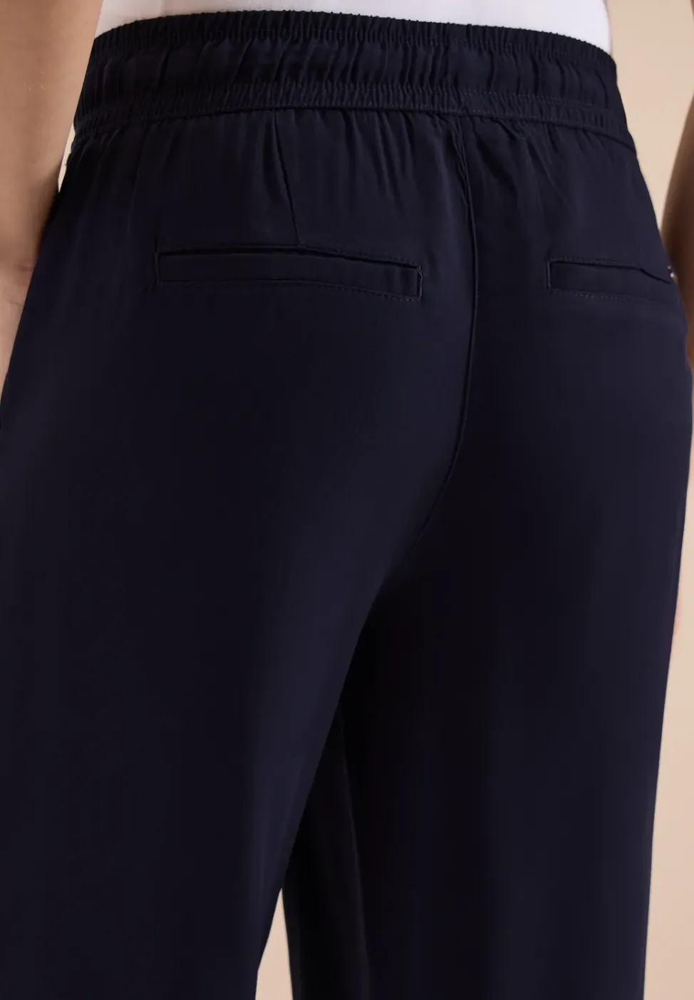 High Waist Wide Leg Hose im Loose Fit