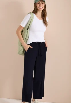 High Waist Wide Leg Hose im Loose Fit