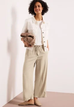 High Waist Wide Leg Hose im Loose Fit