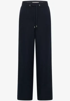 High Waist Wide Leg Hose aus Leinenmix