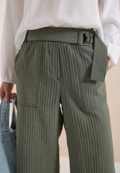 High Waist Wide Leg Hose im Loose Fit