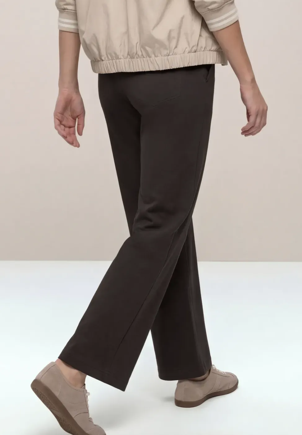 High Waist Wide Leg Hose im Loose Fit