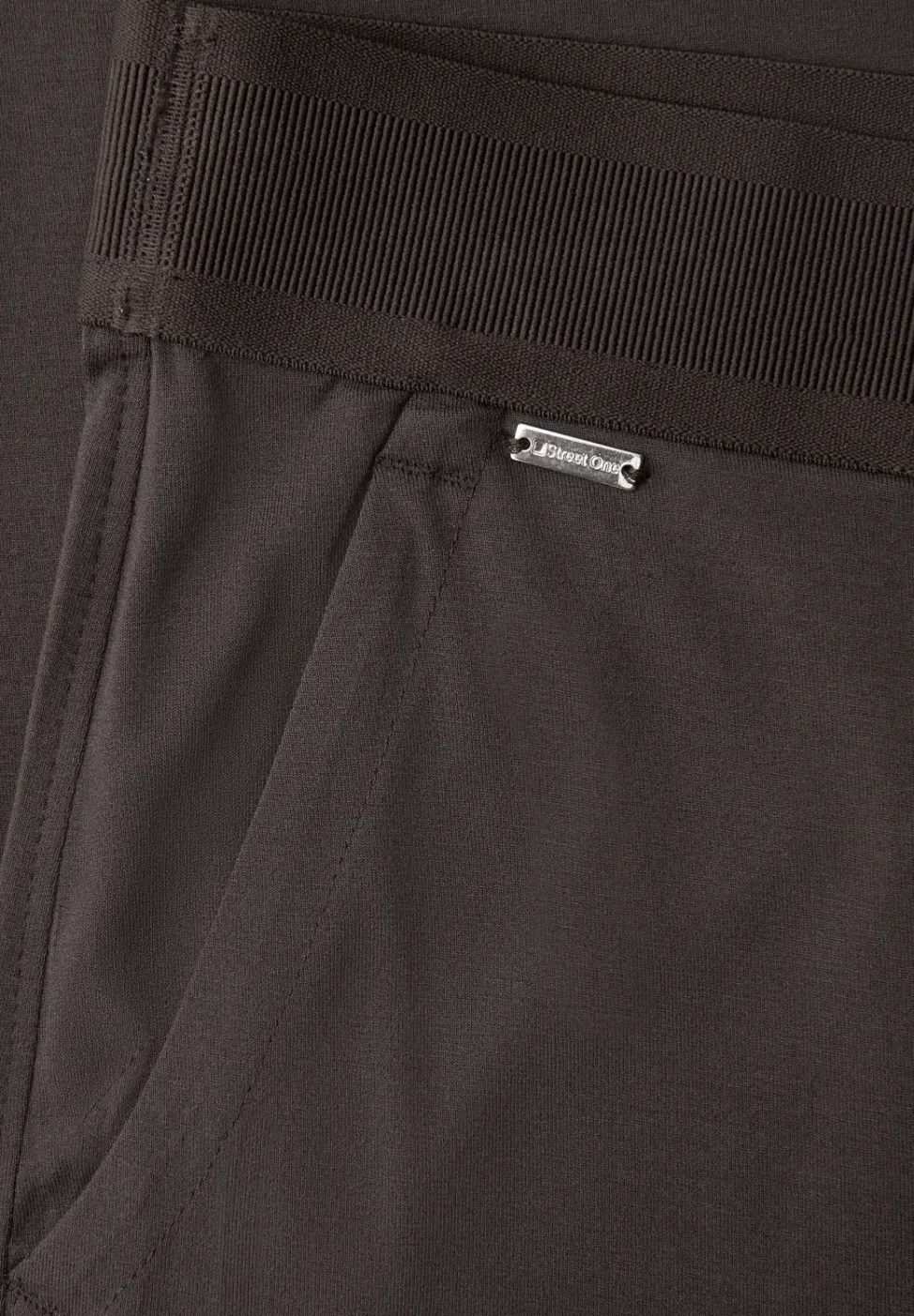 High Waist Wide Leg Hose im Loose Fit
