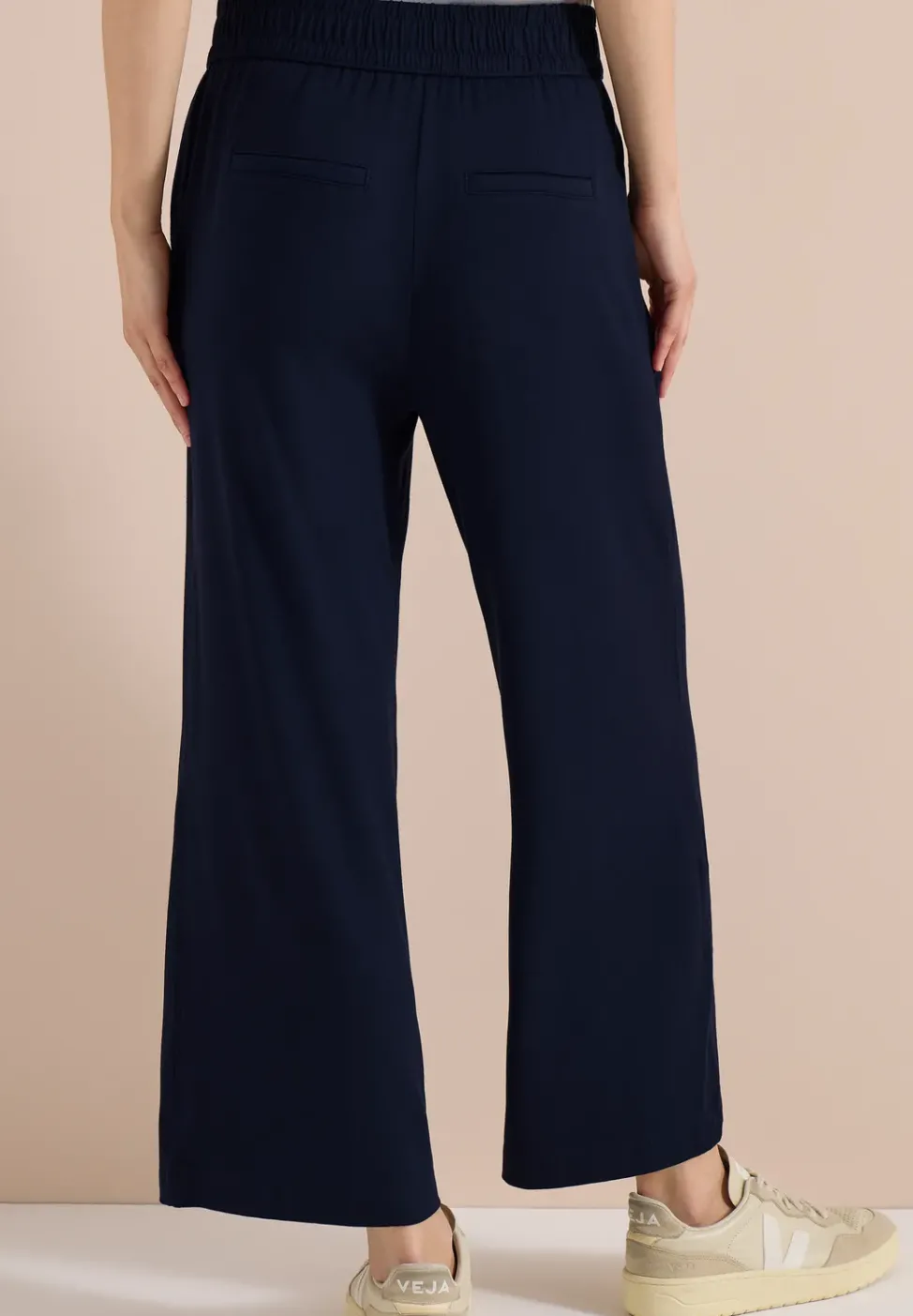 High Waist Wide Leg Hose im Loose Fit