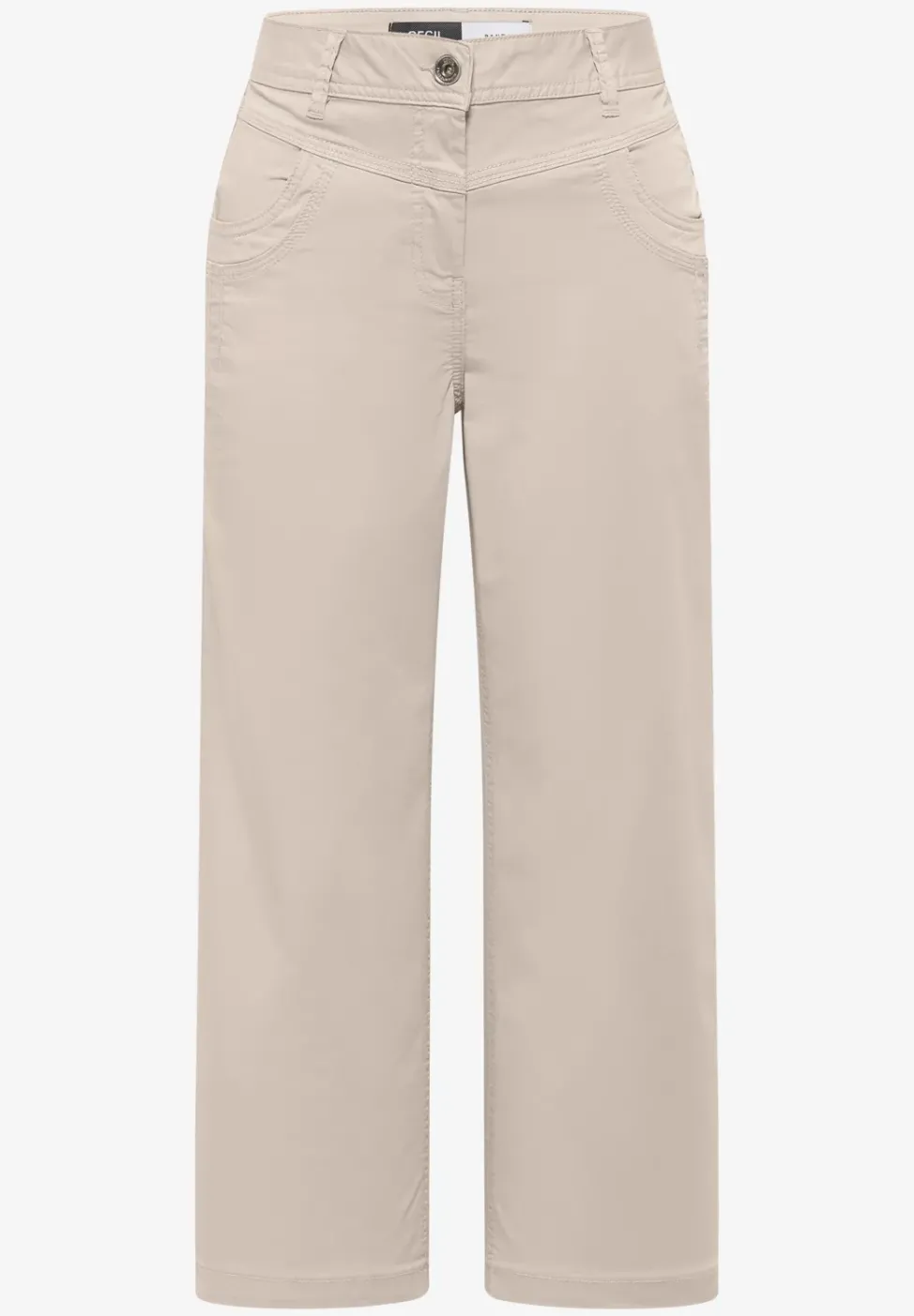 High Waist Wide Leg Hose im Loose Fit