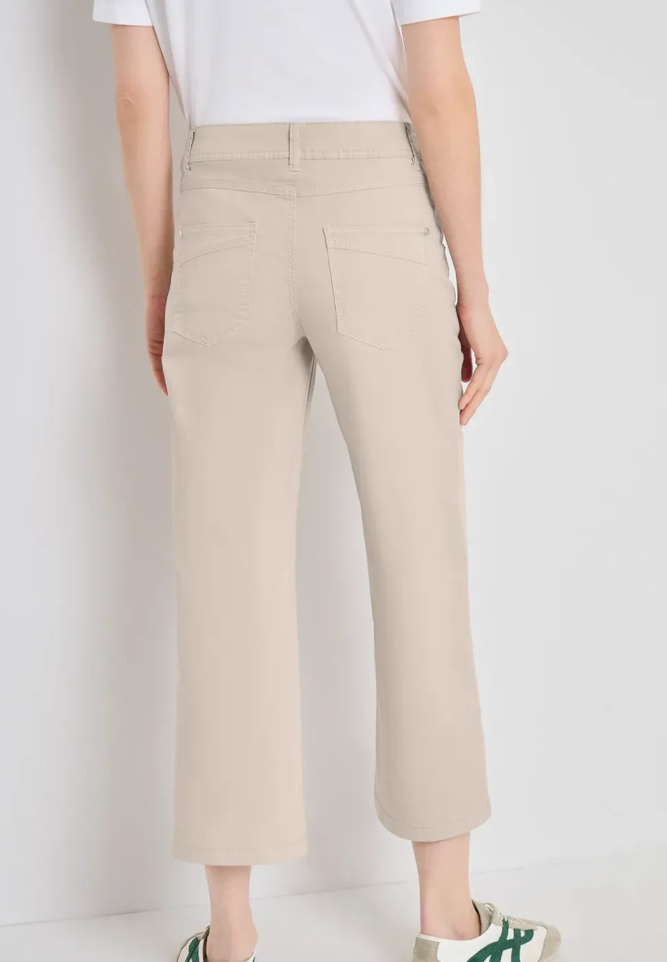 High Waist Wide Leg Hose im Loose Fit