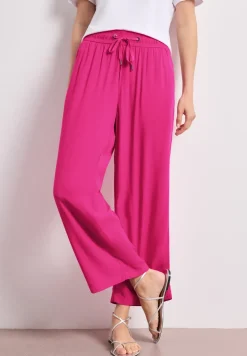 High Waist Wide Leg Hose im Loose Fit