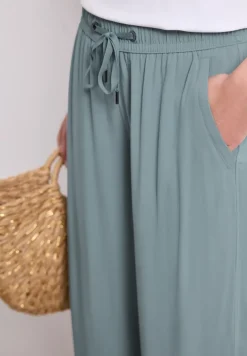 High Waist Wide Leg Hose im Loose Fit