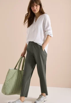 High Waist Wide Leg Hose im Loose Fit