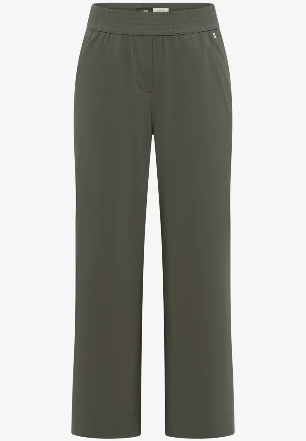 High Waist Wide Leg Hose im Loose Fit