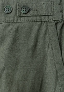 High Waist Wide Leg Hose aus Leinen