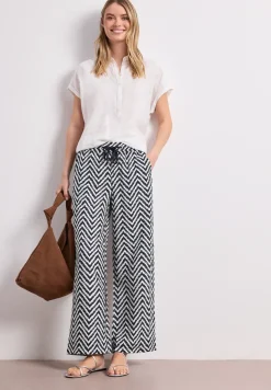 High Waist Wide Leg Hose im Loose Fit