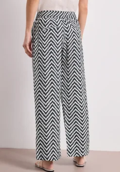 High Waist Wide Leg Hose im Loose Fit