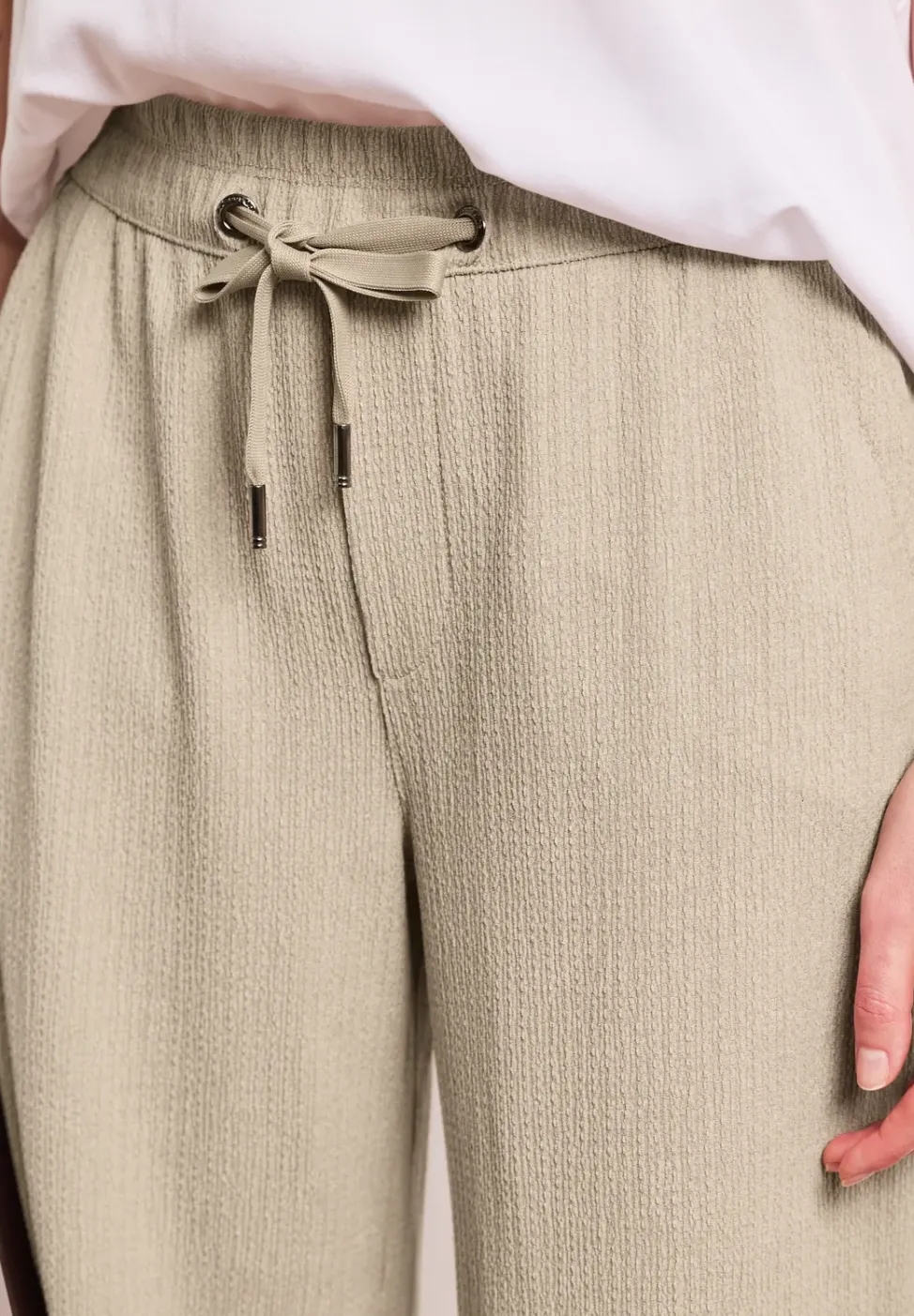 High Waist Wide Leg Hose im Casual Fit
