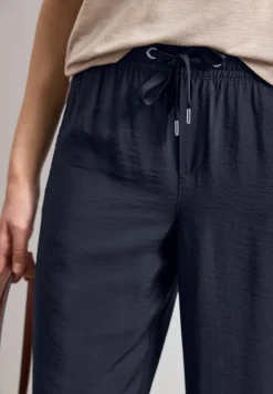 High Waist Wide Leg Hose im Loose Fit