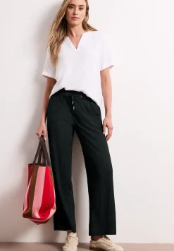High Waist Wide Leg Hose im Casual Fit