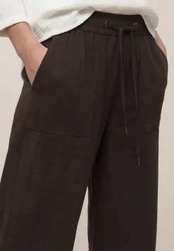High Waist Wide Leg Hose im Loose Fit