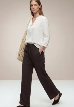 High Waist Wide Leg Hose im Loose Fit