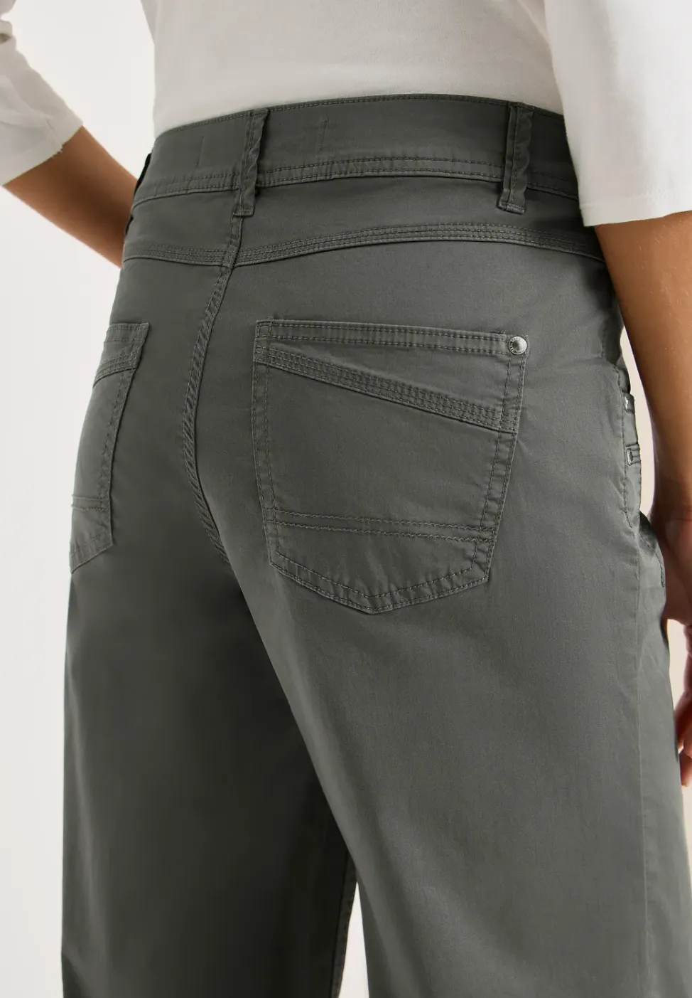 High Waist Wide Leg Hose im Loose Fit