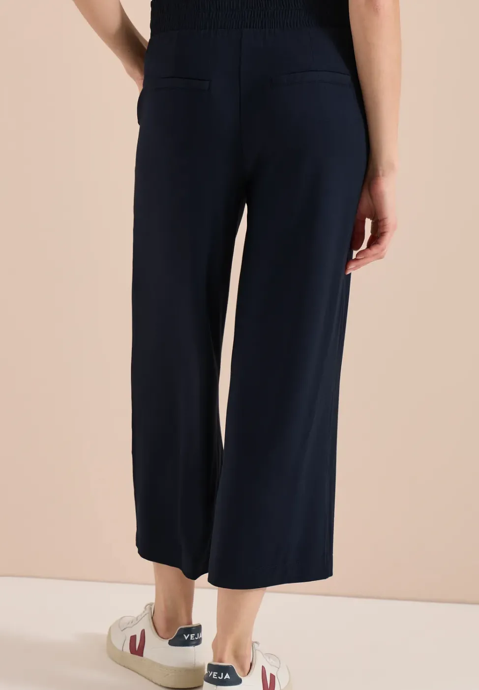 High Waist Wide Leg Hose im Loose Fit