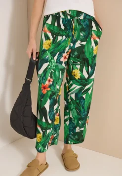 High Waist Wide Leg Hose im Loose Fit