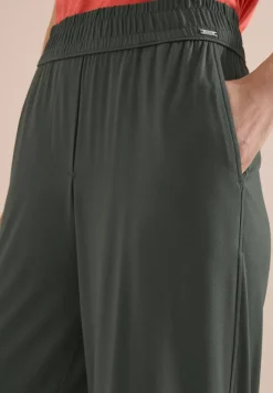 High Waist Wide Leg Hose im Loose Fit