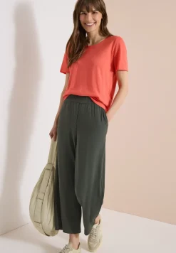High Waist Wide Leg Hose im Loose Fit