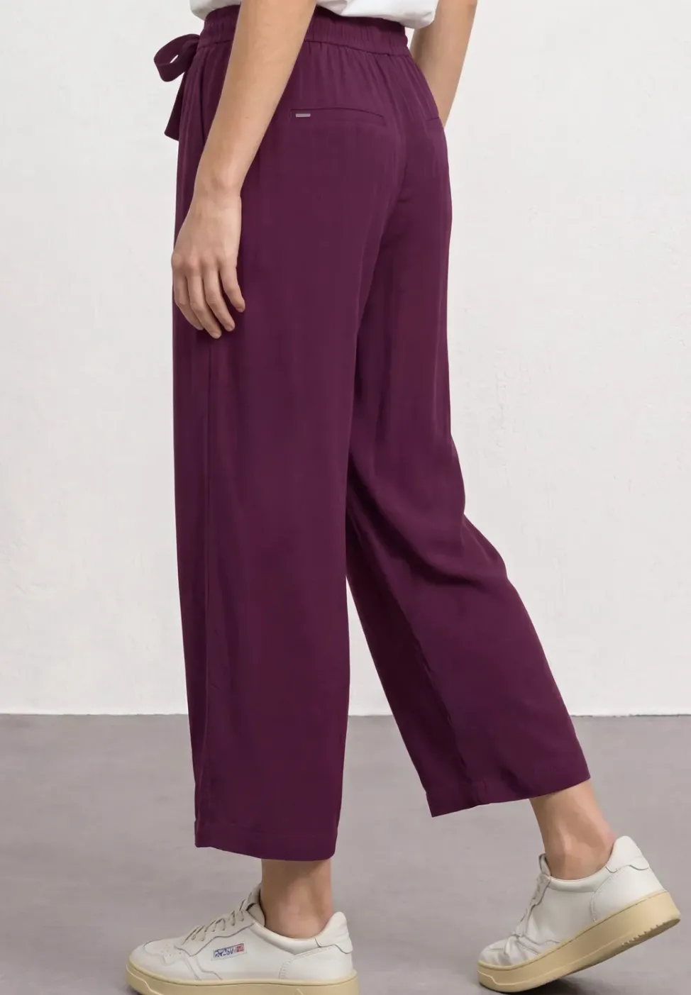 High Waist Wide Leg Hose im Loose Fit
